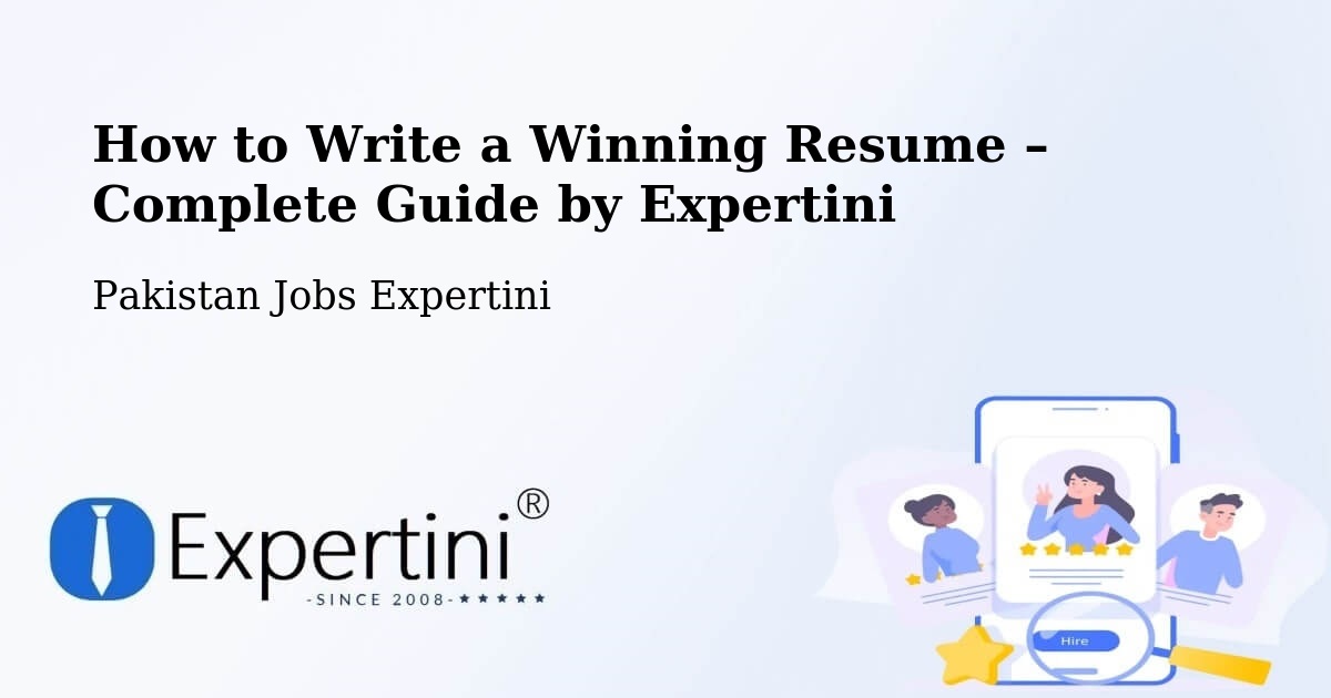 Resume Writing Guide for Job Seekers – Kharian - Kharian, Pakistan Jobs Expertini